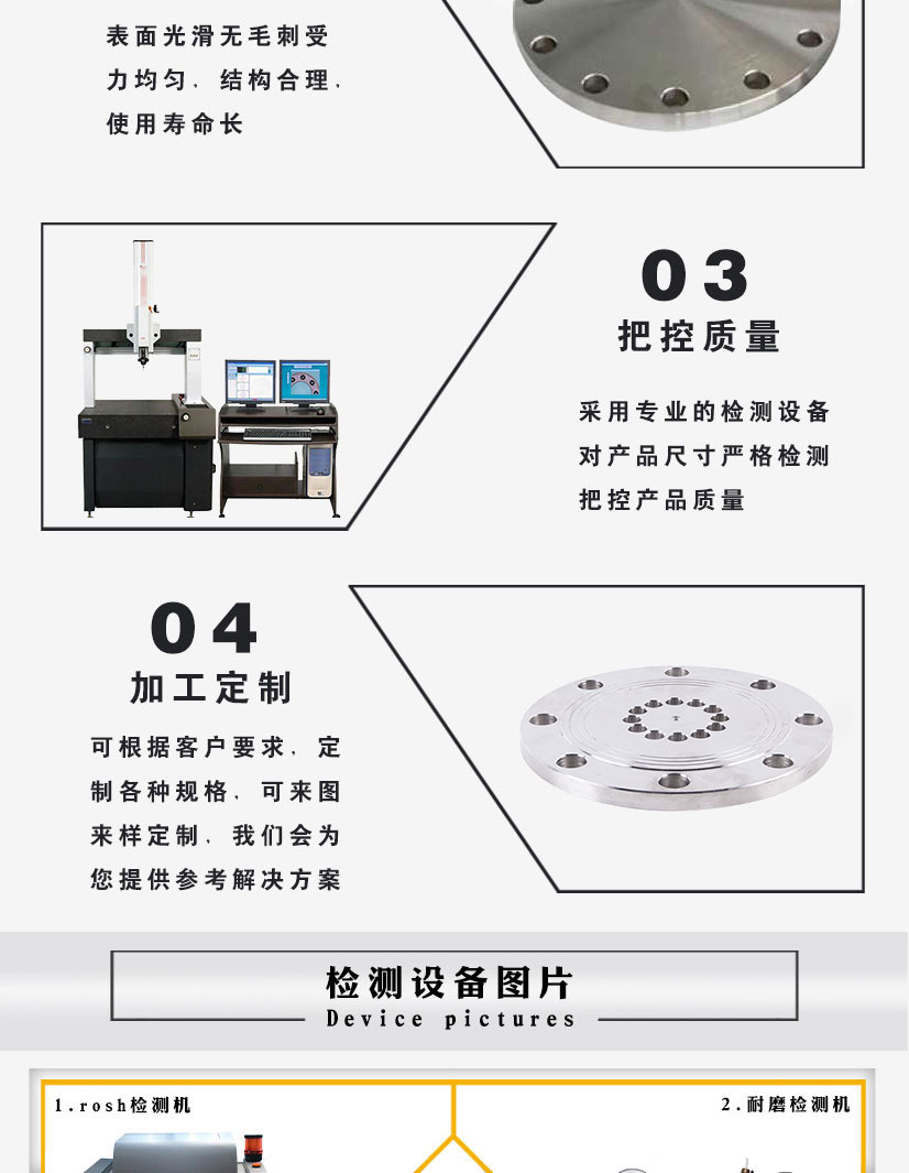 耐高压铝法兰盖